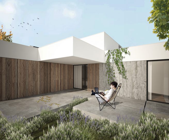 Casa IL Lisboa Casa Moradia Sintra Lisbon House Housing arquitectura architecture betão concrete wood madeira